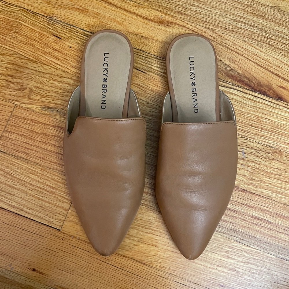 Leather Mule